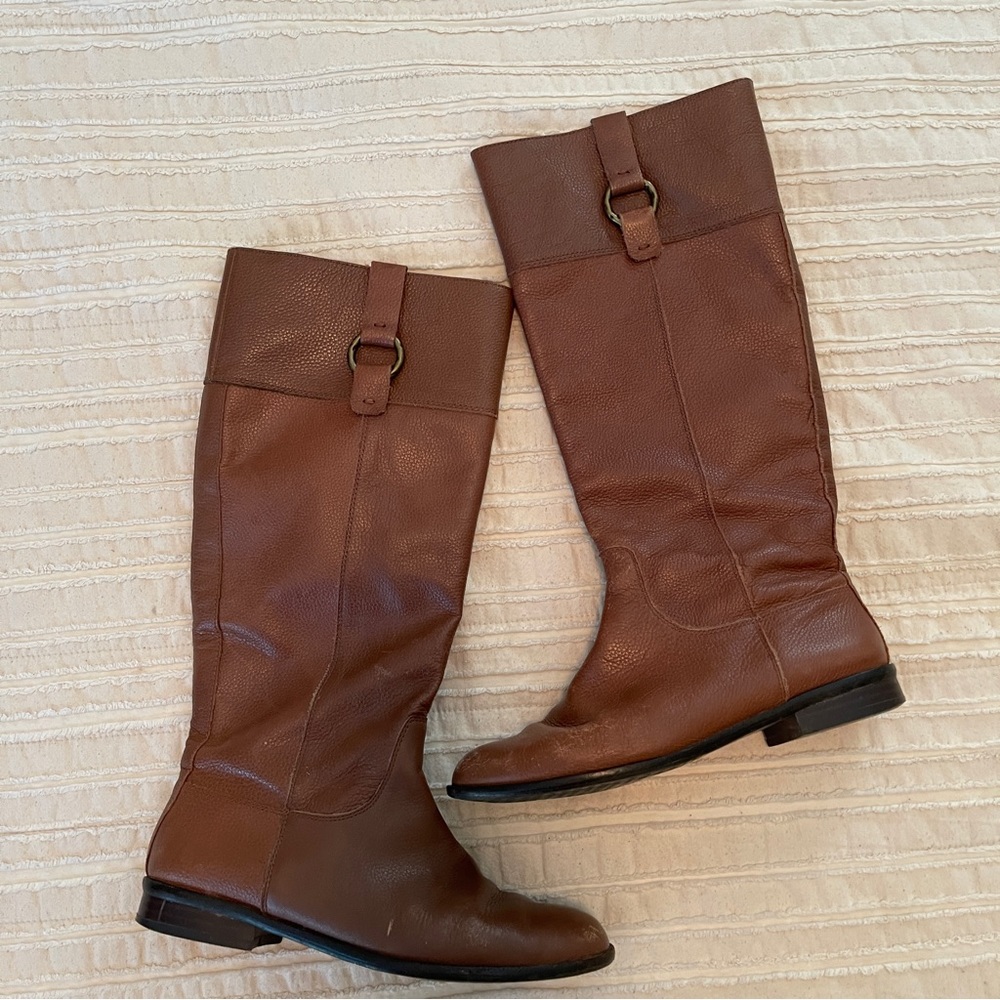Banana Republic Leather Riding Boots 6